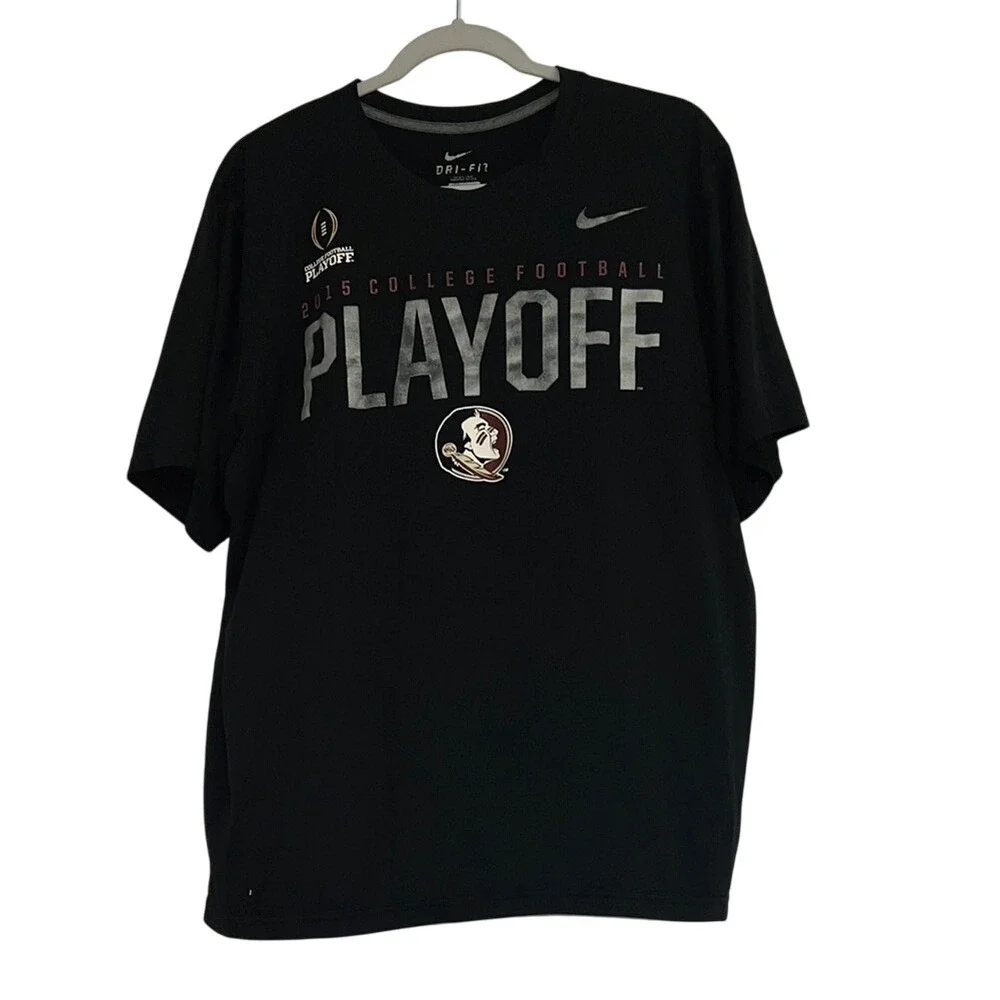 Nike 2015 College Football Playoff Florida‎ State Seminoles Graphic Tee Mens XL